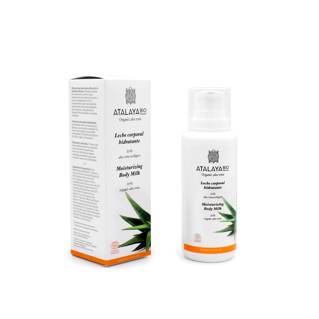 milk for aloe vera plant Awarded Aloe Vera (81%) Moisturizing Body Milk – ATALAYA BIO