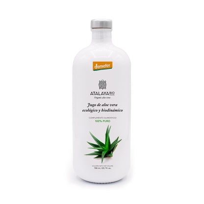 Reiner Bio-Aloe-Vera-Saft 100% Natürlich Aloinfrei