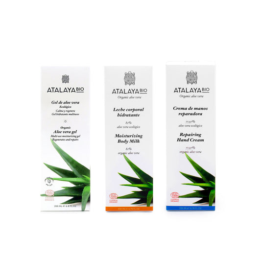 Aloe Vera Pur Bio 200 ml Cosmétique Pack Économique