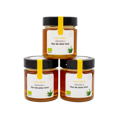 Albaida and Aloe Vera Flower Organic Honey