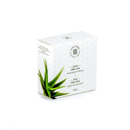 Aloe Vera Handgemachte Seife für gemischte und fettige Haut